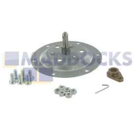 Original Wellenlagersatz für Wäschetrocknertrommeln (mit Nieten) von Ariston ALE, AS, ASL, Hotpoint VTD, Indesit IS, ISL