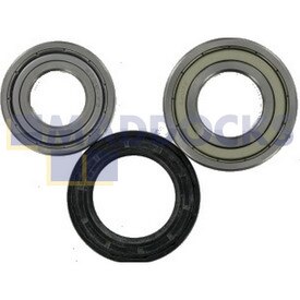 Compatible for Tricity Bendix AW1260W, BIW126W; Zanussi FJD1266, WJS1665W, ZWX1605W Type Drum Bearing & Oil Seal Kit