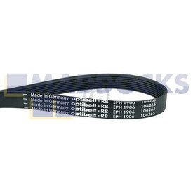 Genuine Original Bosch Siemens WTA4007, WTA4108, WTA4409GB, WTXL1400GB; GE DDE7009HWW; Gorenje D61112, WT681; Teka TKS6100 Series Drive Belt (1906H7)