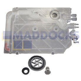 Original Original Bosch, Siemens Wärmetauscher für Spülmaschinen mit mehreren Modellen, komplett mit 325-V-DC-Ventil