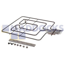 Original Bosch CMG6, CNG6; Neff C15, C17, C18, C25, C27, C28; Siemens CM6, CM8, CN6, CN8 Serie Grillelement (2800W)