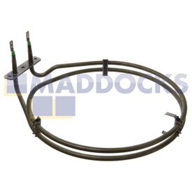Original Bosch, Neff, Siemens Umluftofenelement mit dreifacher Schraubenhalterung (2200 W)