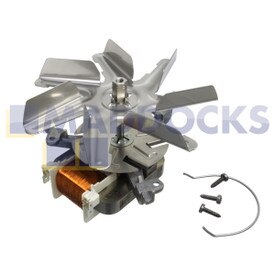 Original Original Bosch, Neff, Siemens Multi-Model Passender Hauptofen-Ventilatormotor Montage- und Befestigungssatz (220 V-240 V)