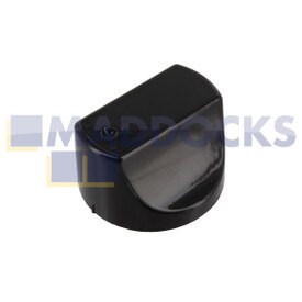 Kompatibler Knopf, schwarz, für Hotpoint DH53, DH93, SH31, SH33, SH53, SH83, UH51, UH53