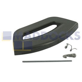 Original Indesit Türgriffset - Graphite Futura