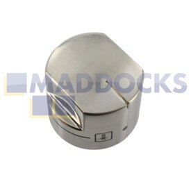 Original Herde 4444453XX, 444447973, 444447988 Series Silver Thermostat Control Knob