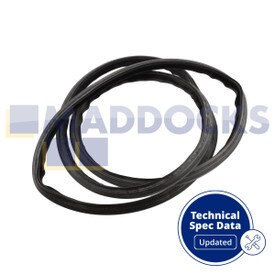 Original Ofentürdichtung (innen) für Backherd Beko D653W, DCG8621SI, DCG8621W, DV655S; Stoves, Belling, New World