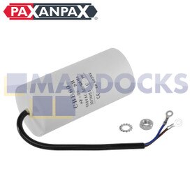 Universalkondensator (100uF / 100MFD, 450VAC) mit 20cm Kabelanschlüssen