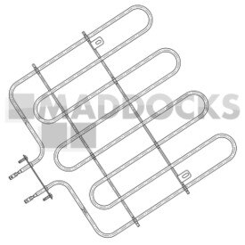 No Longer Available. Discontinued [Genuine Original Electrolux Produced Single Grill Element Assy]