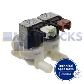Kompatibel für AEG, Electrolux, Zanussi Multi-Model Fitting Waschmaschinen-Wassereinlassventil