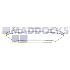 Genuine Original Electrolux Bezel, Hob, Inox