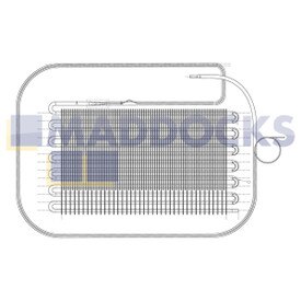Genuine Original Electrolux Evaporator, Cpl.