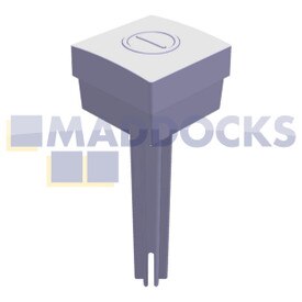 Genuine Original Electrolux Push Button, On/Off, Grey
