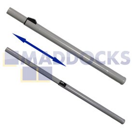 Genuine Original Nilfisk Telescopic Tube Aluminium