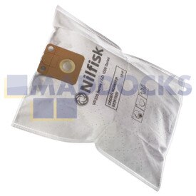 Original Nilfisk SALTIX 10, VP300 ECO, VP300 HEPA-Serie SMS-Staubbeutel (10 Stück)
