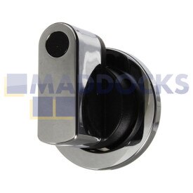Original Beko Leisure CK90, CK100, CK100 Serie Silber Backofenknopf