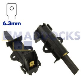 Original Kohlebürste, für Arcelik Motor 'Typ L94MF7' (25 mm x 12 mm x 5 mm, Packung mit 2 Stück)