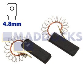 Original Kohlebürsten, hochwertige Laminierung, passend für verschiedene Motorenmodelle von Bosch, Neff, Siemens (36 mm x 12 mm x 5 mm, Packung mit 2 Stück)