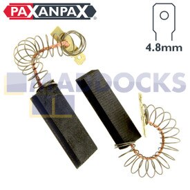 Kompatible Kohlebürsten, hochwertige Laminierung, passend für verschiedene Motorenmodelle von Bosch, Neff, Siemens (36 mm x 12 mm x 5 mm, Packung mit 2 Stück)