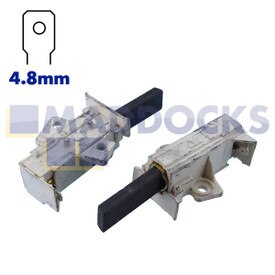 Kompatible Kohlebürsten für FHP/Ceset Motor (32 mm x 12 mm x 5 mm, Packung mit 2 Stück)