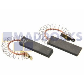 Original Kohlebürsten für BSH Motor (48,5 mm x 17,4 mm x 10 mm, Packung mit 2 Stück)