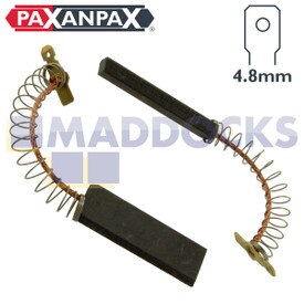 Kompatible Kohlebürsten für FHP/Ceset Motor (48,5 mm x 17,4 mm x 10 mm, Packung mit 2 Stück)