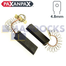 Kompatible Kohlebürsten, Laminierung in OEM-Qualität, passend für verschiedene Motorenmodelle von Bosch, Neff, Siemens (36 mm x 12 mm x 5 mm, Packung mit 2 Stück)