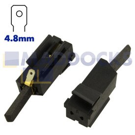 Original Kohlebürsten, nicht laminiert, für GEC/GDA Motor (25 mm x 9 mm x 4 mm, Packung mit 2 Stück)