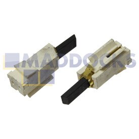 Original Kohlebürsten, laminiert, für GEC/GDA Motor (25 mm x 9 mm x 4 mm, Packung mit 2 Stück)