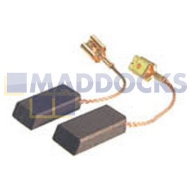 Kompatible Kohlebürsten, für Hoover Motor 'Typ SD22PB' (25 mm x 12,5 mm x 5 mm, Packung mit 2 Stück)