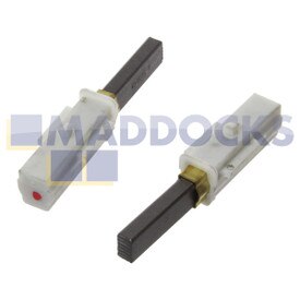 Original Kohlebürsten, Hersteller Ametek Lamb, selbstabschaltend, für 5,7" 220-240 V-Motoren (833480-51, 28 mm x 11 mm x 7 mm, Packung mit 2 Stück)