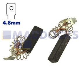 Kompatible Kohlebürsten für Motor Miele W400, Philco Philco WMN1062 Softline, WNN1062 Gold Seal (28 mm x 10 mm x 6,2 mm, Packung mit 2 Stück)