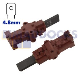 Kompatible ACC-Motorkohlebürsten (26 mm x 12 mm x 5 mm, Packung mit 2 Stück)