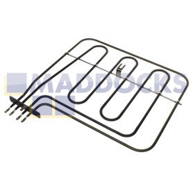 Original Smeg B102MFX5, BK206VML5, C92DX, C81, C92 Oberes Heizelement (2800W)