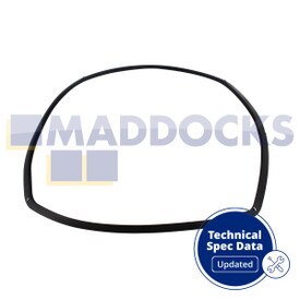 Kompatible Haupttürdichtung, passend für Backherd Beko D, DC, SC524X; Belling Country 100F; Flavel P5PDS, ML10FRS, CA10FRS