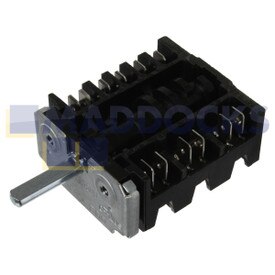 Original EGO Beko DCC-, DV-, DVC-, SC-, SX-Serie Multi-Modell passend für Herd und Kochfeld Kochplatten-Wahlschalter (46.27266.500)
