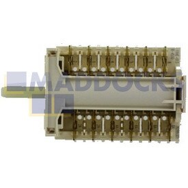 Genuine Original BSH Selector Switch (6 positions, Shaft: 23mm)