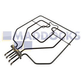 Original Grillelement, Hersteller EGO, für Bosch HBA, HEN, HEA (2800 W, 230 V, 20.41384.000)