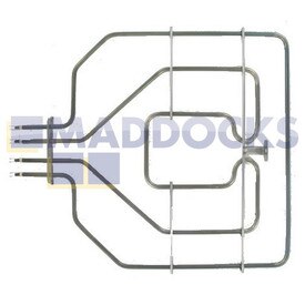 Genuine Original BSH Bosch, Neff, Siemens P1HEC, HL, HCE, HL, HLN, HB, HE, HEA, HEN, HBN, FRS, HGV, HSV Series Double Grill Element (2800W)