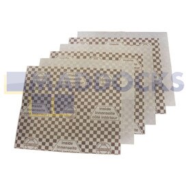 Original Papierfettfilter, universell passend, zuschneidbar, für Dunstabzugshaube BSH Bosch, Neff, Siemens (Packung mit 6 Stück)