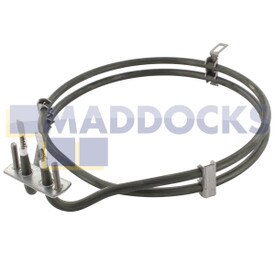 Original Umluftofenelement für AEG, Blomberg, Brandt, Homark, DeDietrich, Ocean, White Westinghouse, Proline EF7000 (2000 W)