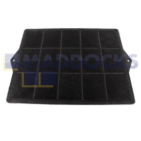 Kompatibler Kohlefilter, Verpacker Indesit, Elica Typ 160 (290 mm x 230 mm x 39 mm, Packung mit 1 Stück)