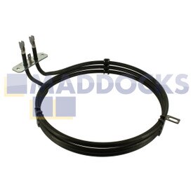 Kompatibles Umluftofenelement, 3 Windungen, für Electrolux EOQ105XS; Tricity Bendix; Zanussi ZBQ965W, ZBF360X, ZBF660X (2000 W)