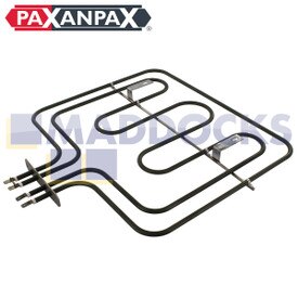 Kompatibles Doppel-Grillelement für AEG D77000, D98000; Electrolux EKC5, EKC6; Tricity Bendix SE500; Zanussi ZKC5540X, EKC6046W (1900 W und 450 W)