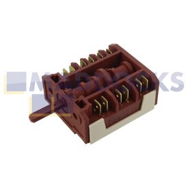 Genuine Original Zanussi-Electrolux, Tricity Bendix, Privileg, Rosenlew, Zanker, John Lewis, Moffat, Lloyds, Zoppas Multi-Model Fitting Oven Selector Switch
