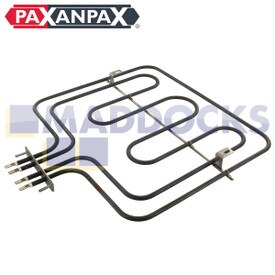 Kompatibles Grillelement für AEG, Electrolux, Firenzi, John Lewis, Moffat, Parkinson Cowan, Tricity Bendix, Zanussi ZDQ595, U3100-4-M, ZUF270, U7101-4-M, ZCE7610 (2800 W)