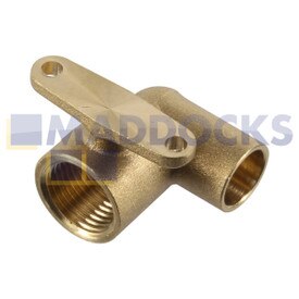 Universal-Gasherd abgewinkelter Wandplattenverbinder (15mm / 1/2")