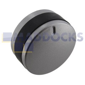 Kompatibel mit Howdens Lamona LAM3200, LAM3207, LAM3300 Serie '3 O'Clock Type' Silver Oven Knob
