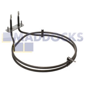 Original Umluftofenelement für Hygena, Diplomat, Schreiber APL3311-3421-3811-4310, SCH3341-4340-4440, Baumatic, Belling, Gorenje (2200 W)