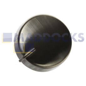 Original Kochfeldregler, chrom, für Hygena, Diplomat Belling, Stoves ADP5800